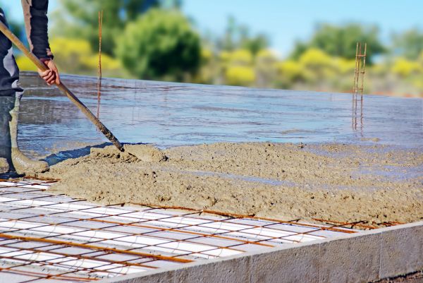 Cement Slab Laying in Wheaton