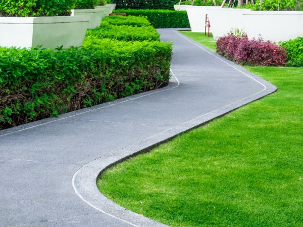 Walkway Curb Installation in Wheaton