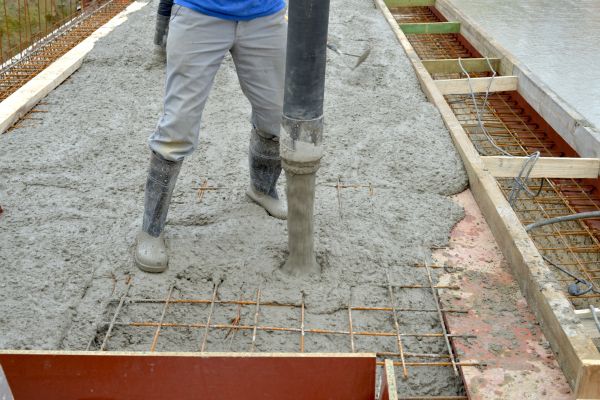 Concrete Base Construction in Wheaton