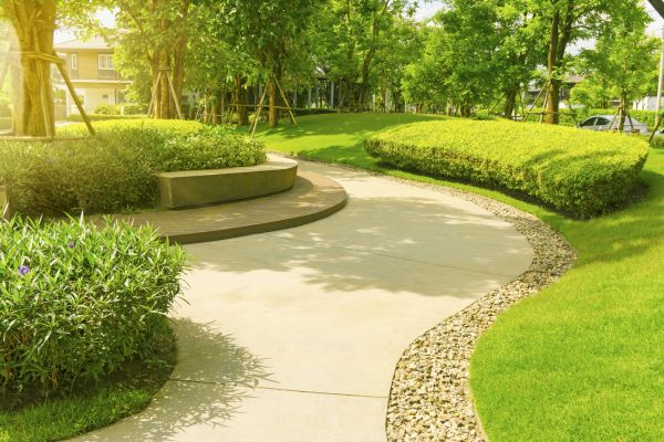 Cement Walkway Installation in Wheaton