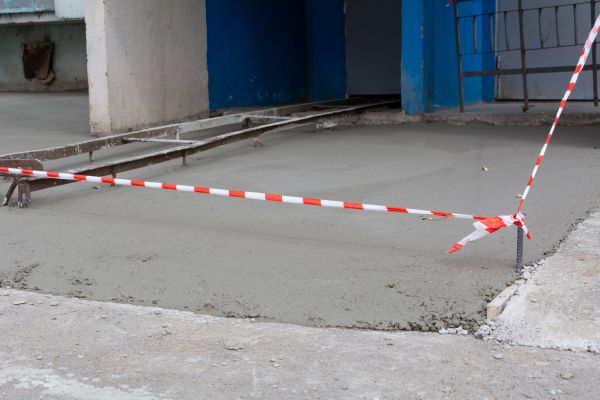 Garage Concrete Replacement in Wheaton