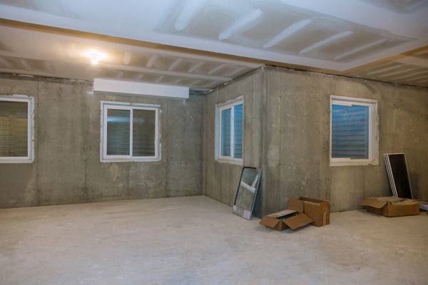Basement Concrete Installation in Wheaton