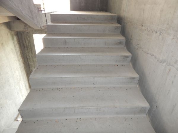 Poured Stair Construction in Wheaton