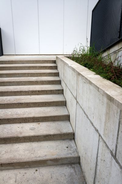 Cement Stair Installation in Wheaton