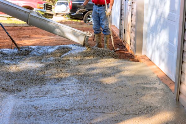Cement Driveway Pouring in Wheaton