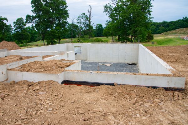 Basement Foundation Pouring in Wheaton