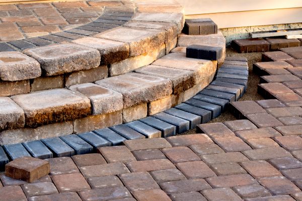 Patio Steps Installation in Wheaton