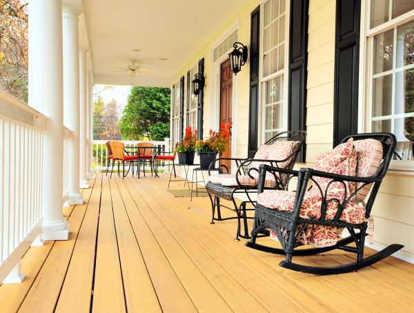 Front Porch Renovation in Wheaton