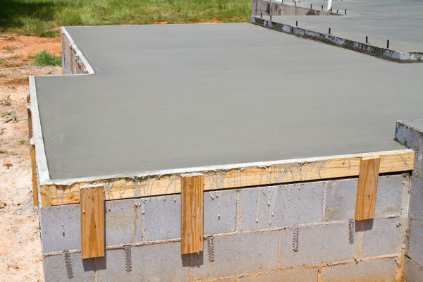 Concrete Slab Installation in Wheaton