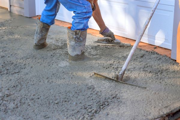 Driveway Slab Construction in Wheaton