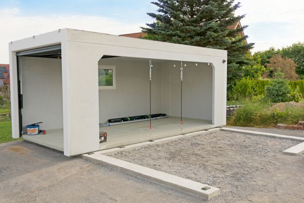 Garage Foundation Installation in Wheaton