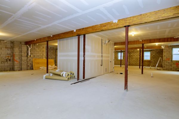 Basement Slab Installation in Wheaton