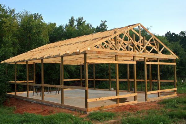 Barn Pad Installation in Wheaton