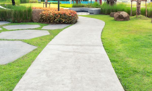 Concrete Sidewalk Installation in Wheaton